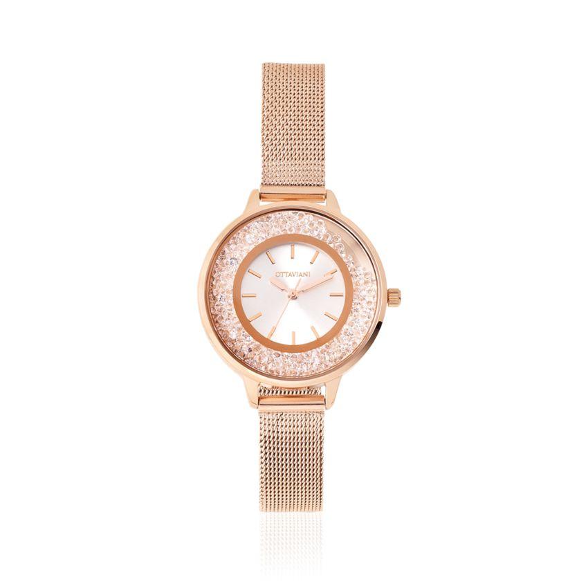 QUARZO ROSE GOLD STRASS 15389rg