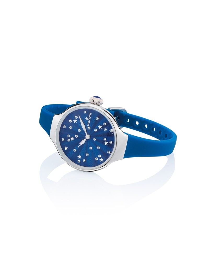 2639L-04_OROLOGIO HOOPS NOUVEAU CHÉRIE SLIDING ETOILE CLASSIC BLU