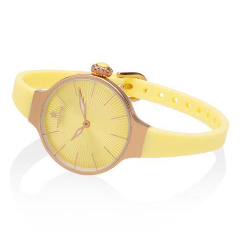 2583L-RG10_OROLOGIO HOOPS GIALLO CASSA ROSE'