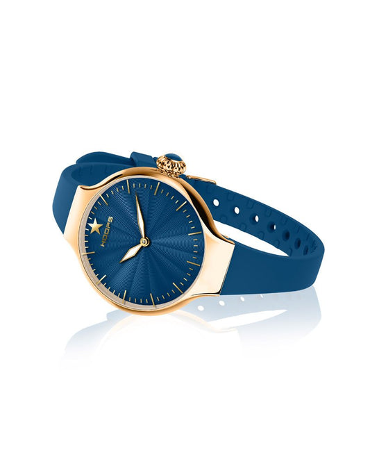 2634L-YG05_OROLOGIO HOOPS NOUVEAU CHÉRIE SLIDING GOLD CLASSIC BLUE