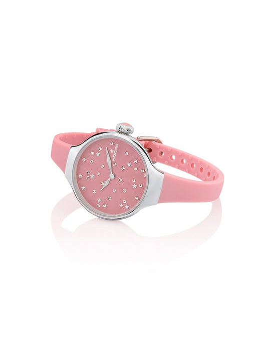 2639L-05_OROLOGIO HOOPS NOUVEAU CHÉRIE SLIDING ETOILE ROSA CIPRIA